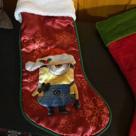 Set of 5 different Christmas stockings NEW - Picture 10 of 11